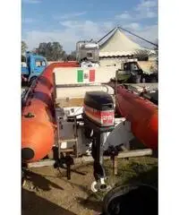 Gommone motore e carrello omologato Gommone motore e carrello omologato