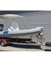 Gommone scanner m 5,30 come foto e carrello umbrar Gommone scanner m 5,30 come foto e carrello umbrar