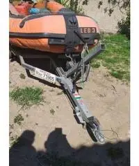 Carrello stradale, gommone e motore 20 cv