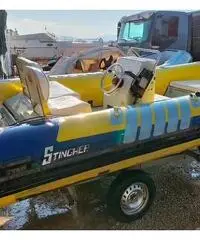 Gommone stingher 5 mt motore e carrello Gommone stingher 5 mt motore e carrello