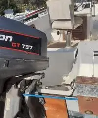 Barca sidra motore 737 jonson trimmer elettr