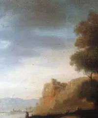 Quadro olio su tela - Veneto