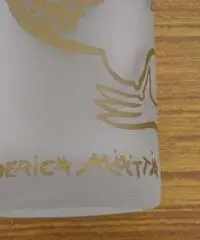 Vecchio set bicchieri anni 40-50 federica matta - Brescia