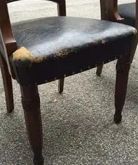 POLTRONE INGLESI ORIGINALI DELLA 2 META' DELL'800 - Milano