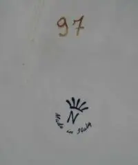 Piatto da parete in Capodimonte 