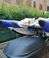 Gommone mt 4,50 con carrello Gommone mt 4,50 con carrello