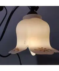 Lampadario a tre luci