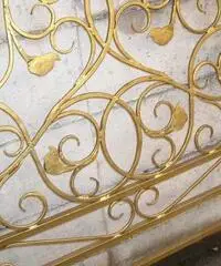 Letto singolo ferro battuto a ricci - Verona