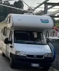 Gazebo copertura per camper 6x8 senza telo Gazebo copertura per camper 6x8 senza telo